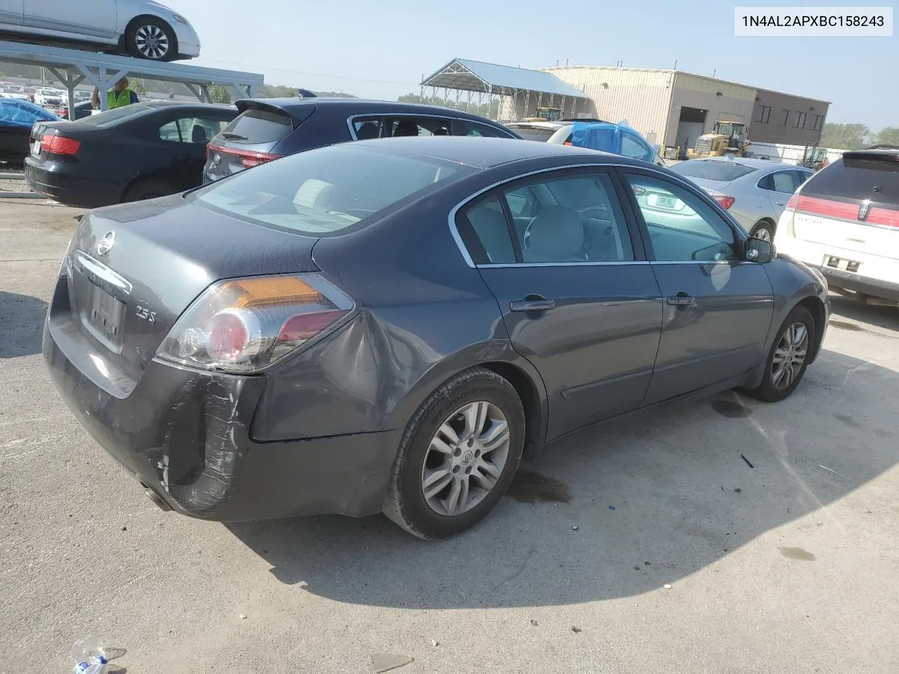 2011 Nissan Altima Base VIN: 1N4AL2APXBC158243 Lot: 71207934