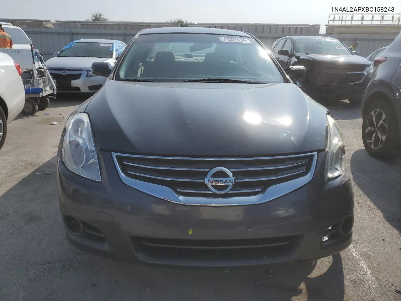 2011 Nissan Altima Base VIN: 1N4AL2APXBC158243 Lot: 71207934