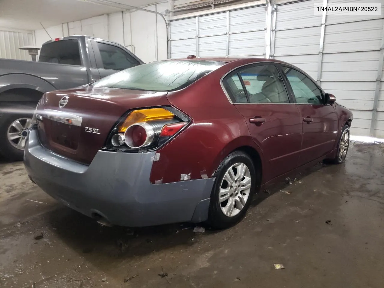 2011 Nissan Altima Base VIN: 1N4AL2AP4BN420522 Lot: 71547924