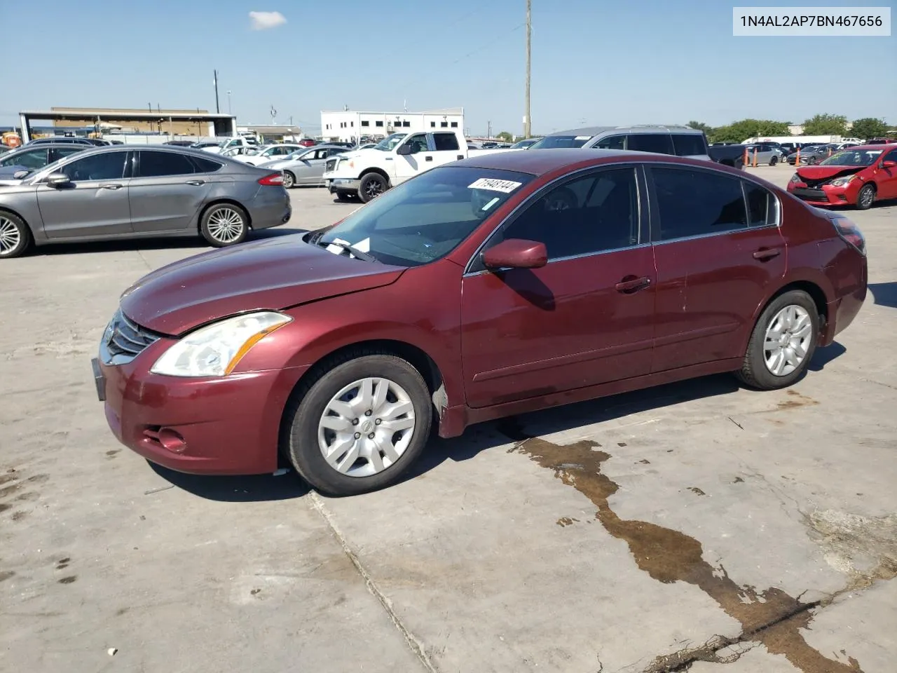 2011 Nissan Altima Base VIN: 1N4AL2AP7BN467656 Lot: 71948144