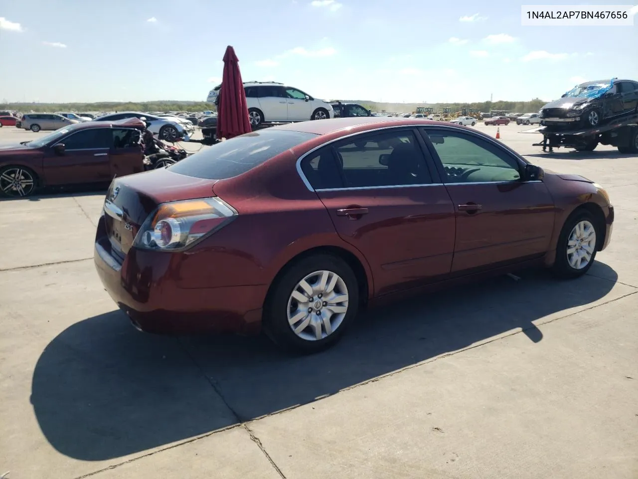 2011 Nissan Altima Base VIN: 1N4AL2AP7BN467656 Lot: 71948144