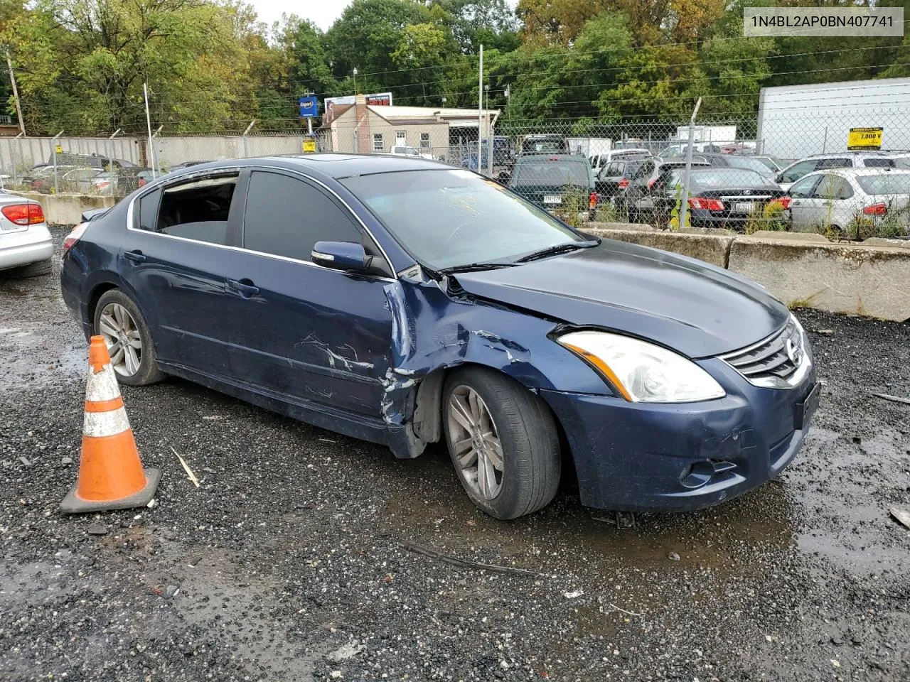 2011 Nissan Altima Sr VIN: 1N4BL2AP0BN407741 Lot: 72359854