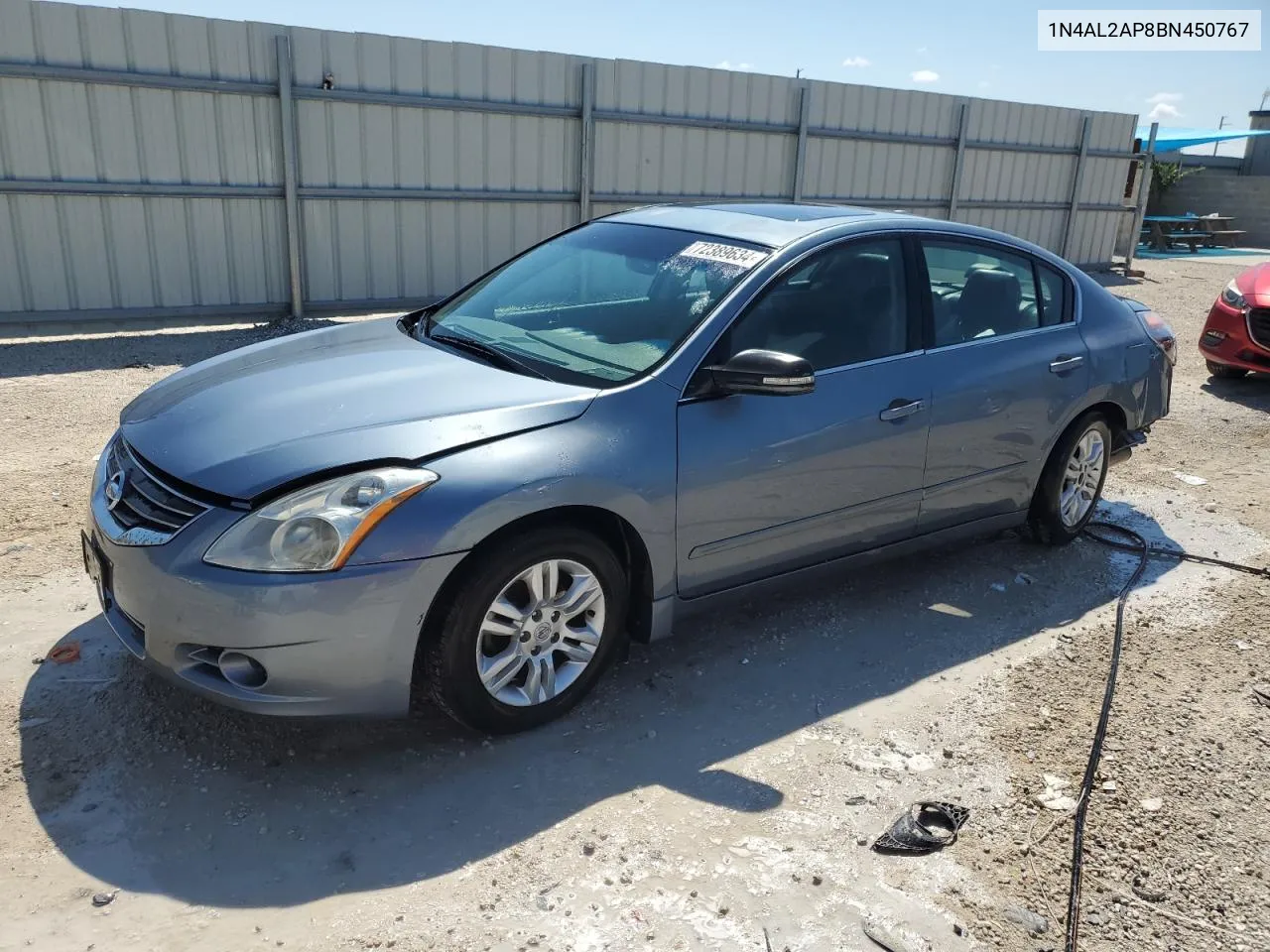 2011 Nissan Altima Base VIN: 1N4AL2AP8BN450767 Lot: 72389634