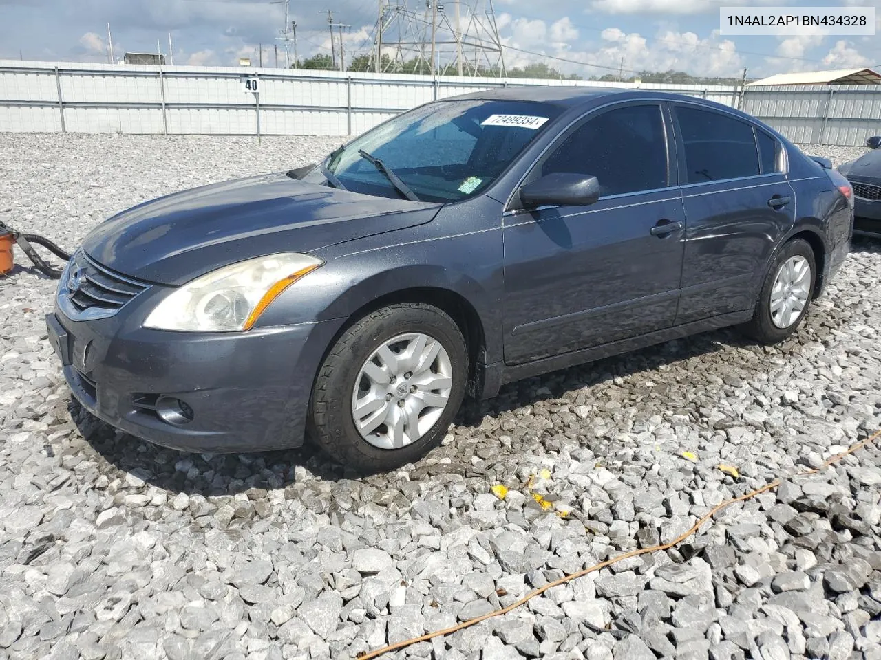 2011 Nissan Altima Base VIN: 1N4AL2AP1BN434328 Lot: 72499334