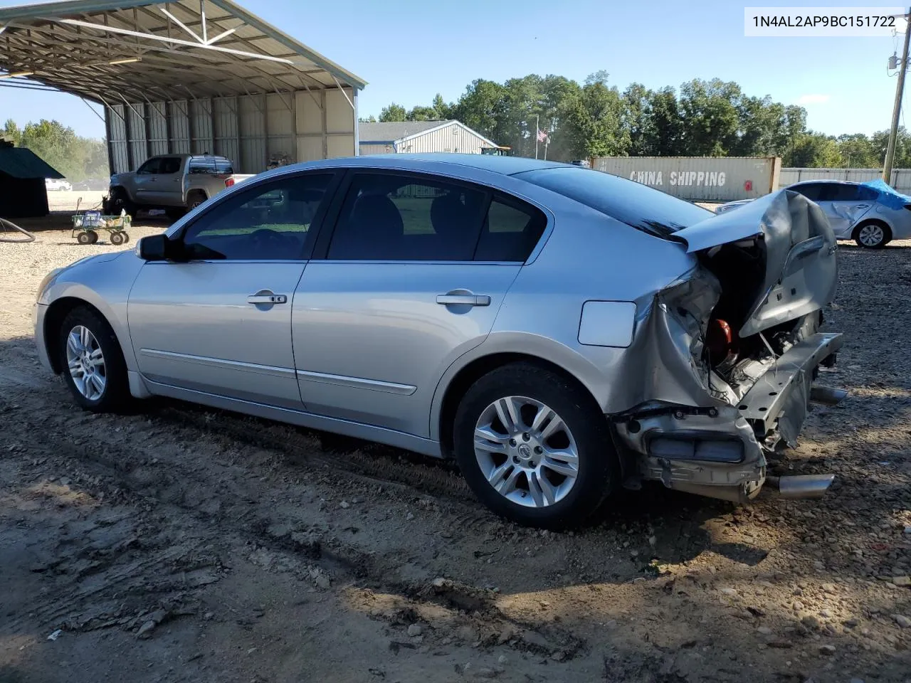 2011 Nissan Altima Base VIN: 1N4AL2AP9BC151722 Lot: 73123794