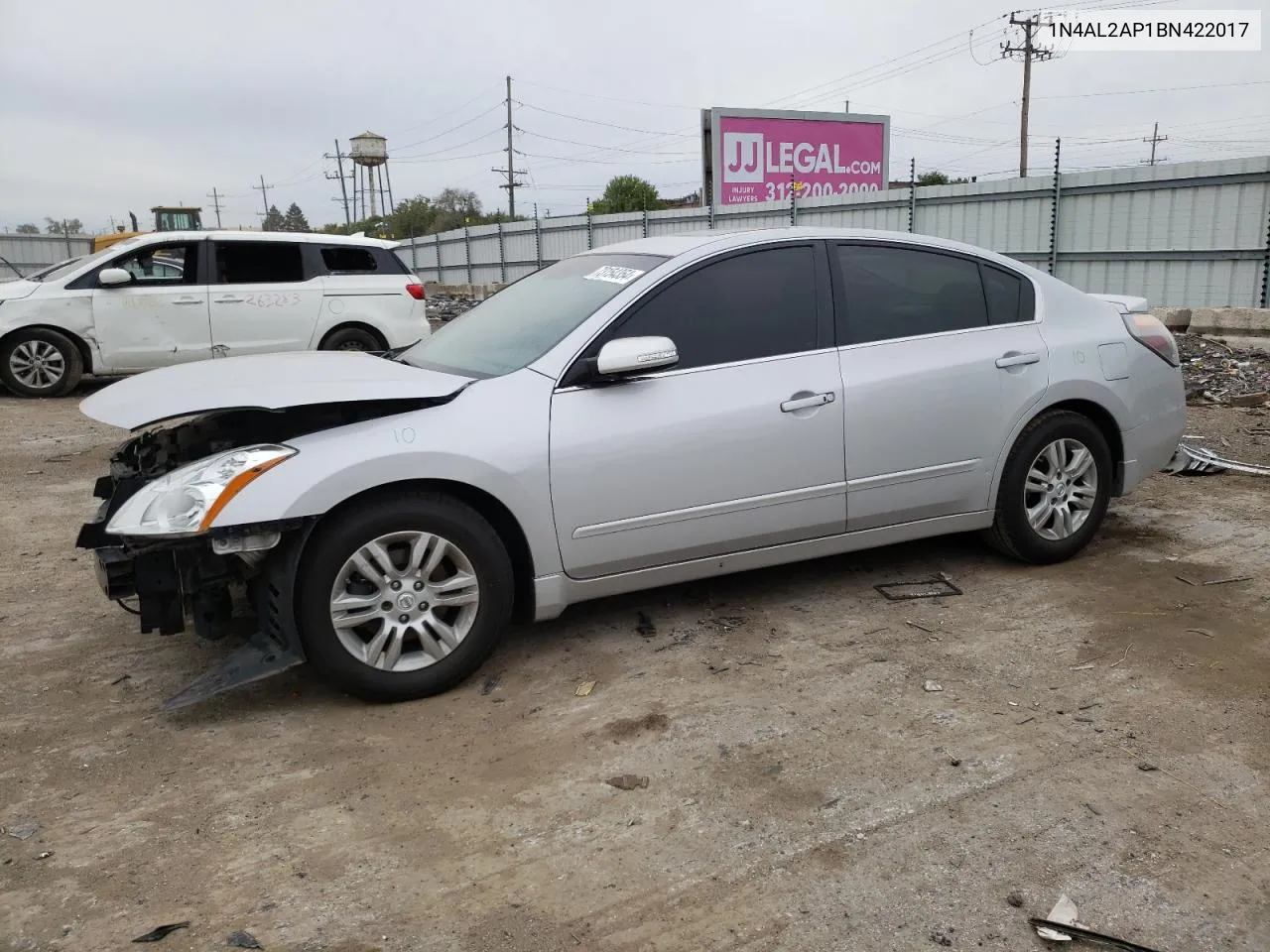 2011 Nissan Altima Base VIN: 1N4AL2AP1BN422017 Lot: 73154354