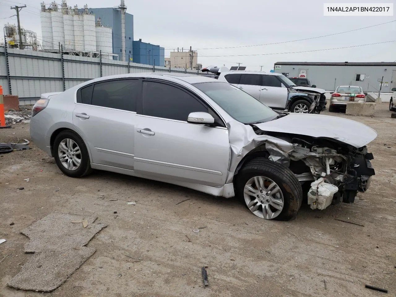 2011 Nissan Altima Base VIN: 1N4AL2AP1BN422017 Lot: 73154354