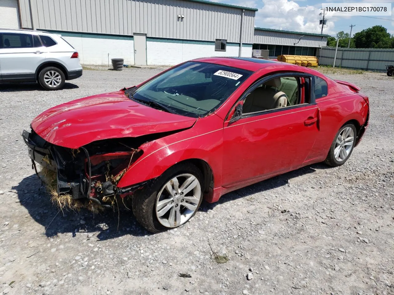 2011 Nissan Altima S VIN: 1N4AL2EP1BC170078 Lot: 73402244