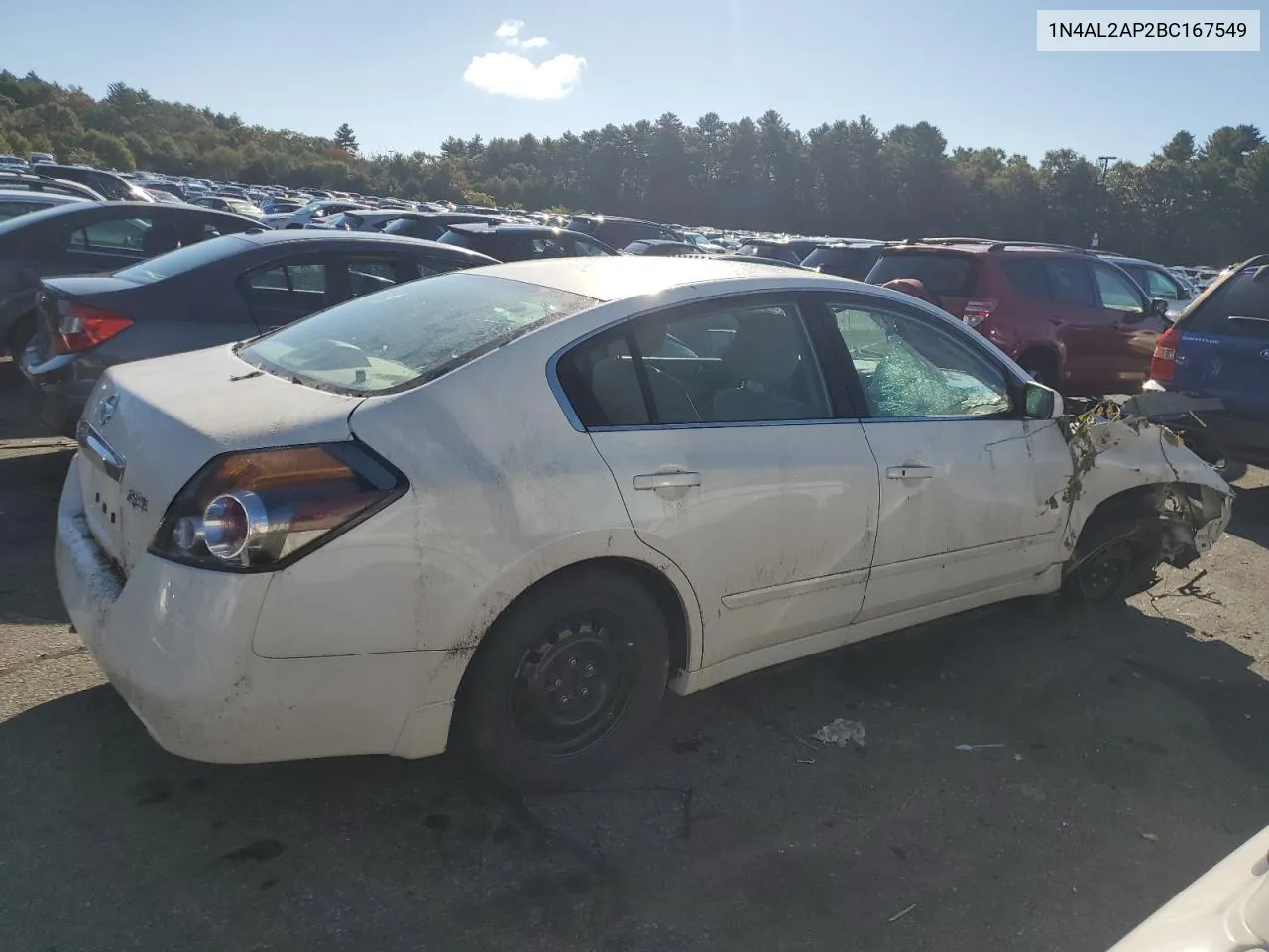 2011 Nissan Altima Base VIN: 1N4AL2AP2BC167549 Lot: 73406484