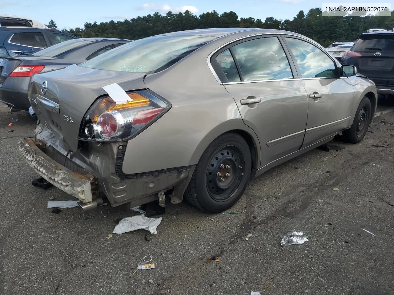 2011 Nissan Altima Base VIN: 1N4AL2AP1BN502076 Lot: 74019034