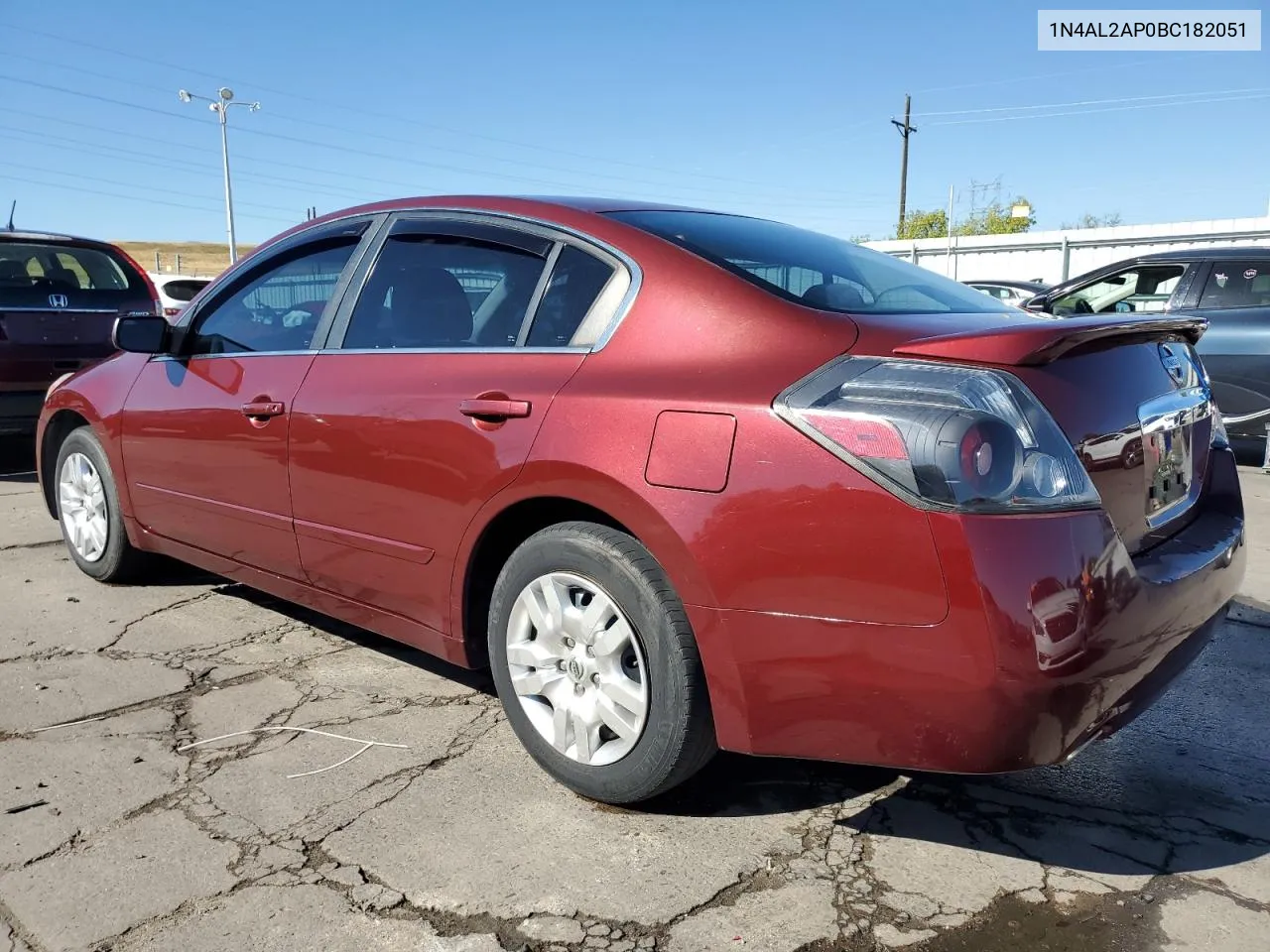 2011 Nissan Altima Base VIN: 1N4AL2AP0BC182051 Lot: 74377534