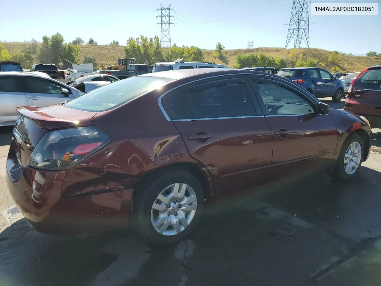 2011 Nissan Altima Base VIN: 1N4AL2AP0BC182051 Lot: 74377534