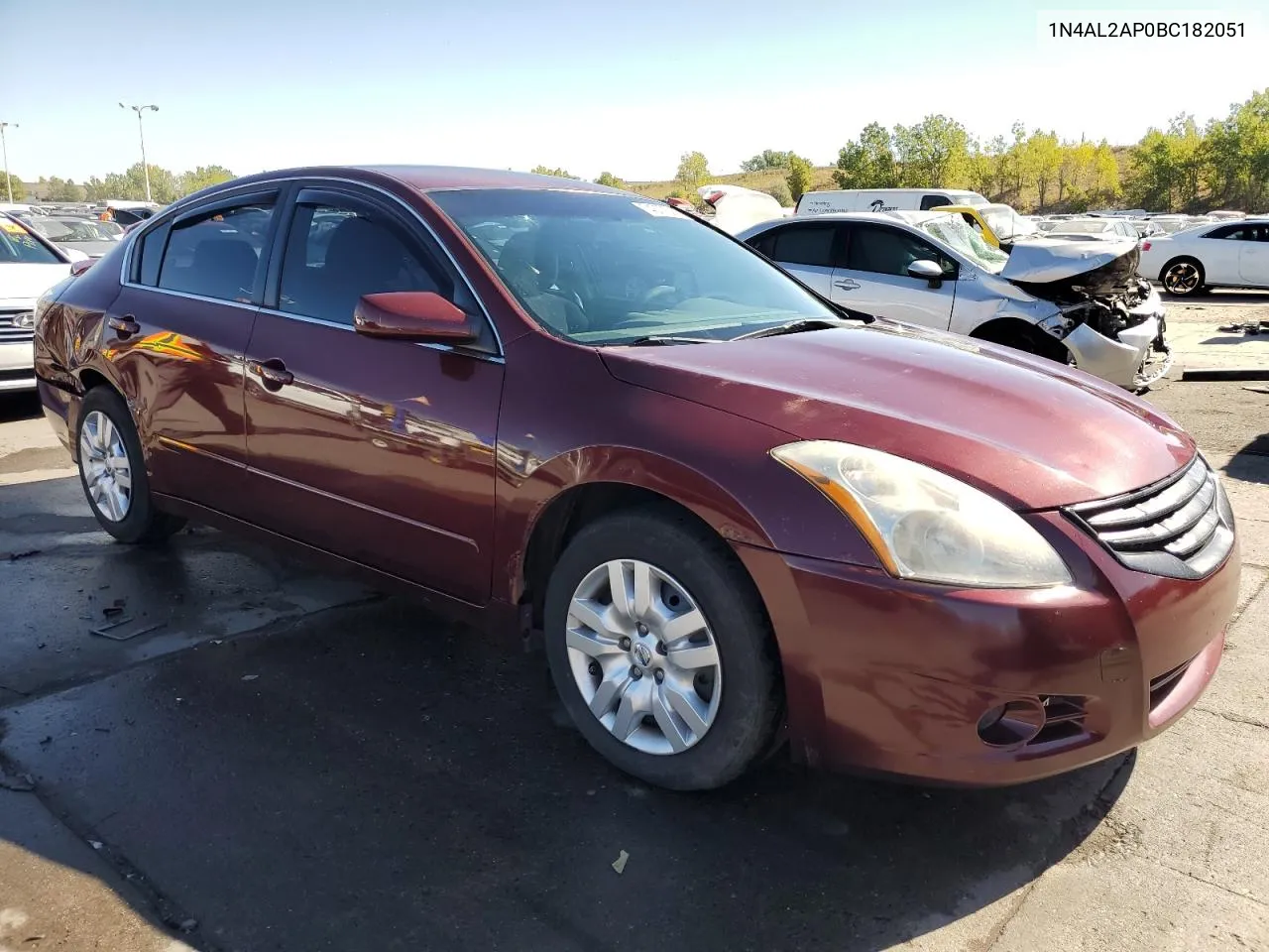 2011 Nissan Altima Base VIN: 1N4AL2AP0BC182051 Lot: 74377534