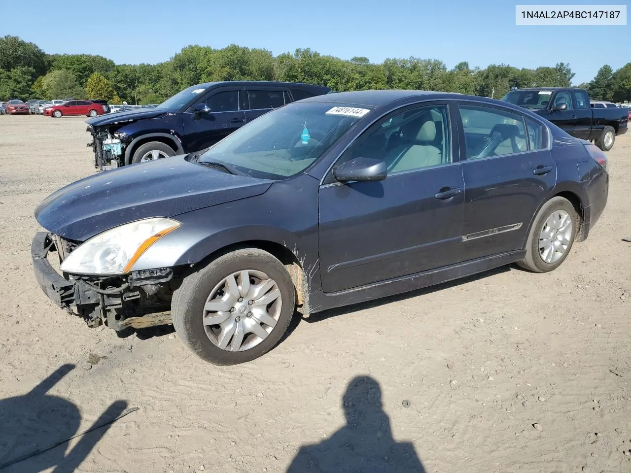 2011 Nissan Altima Base VIN: 1N4AL2AP4BC147187 Lot: 74816144