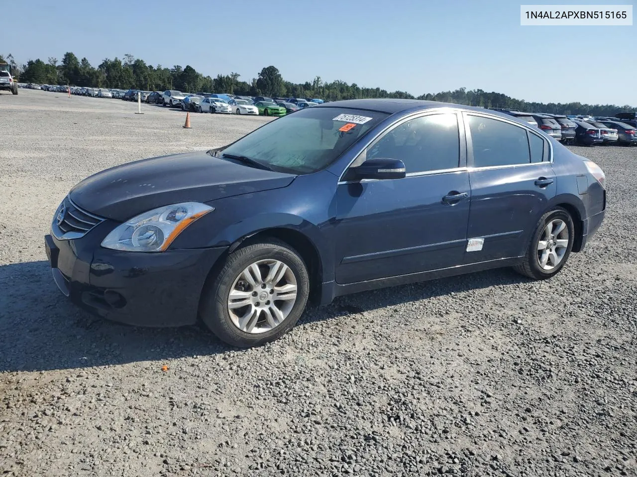 2011 Nissan Altima Base VIN: 1N4AL2APXBN515165 Lot: 75125314