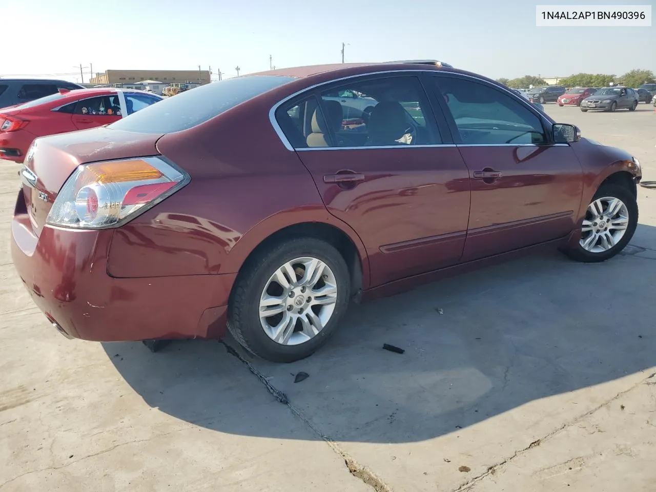 2011 Nissan Altima Base VIN: 1N4AL2AP1BN490396 Lot: 75729314