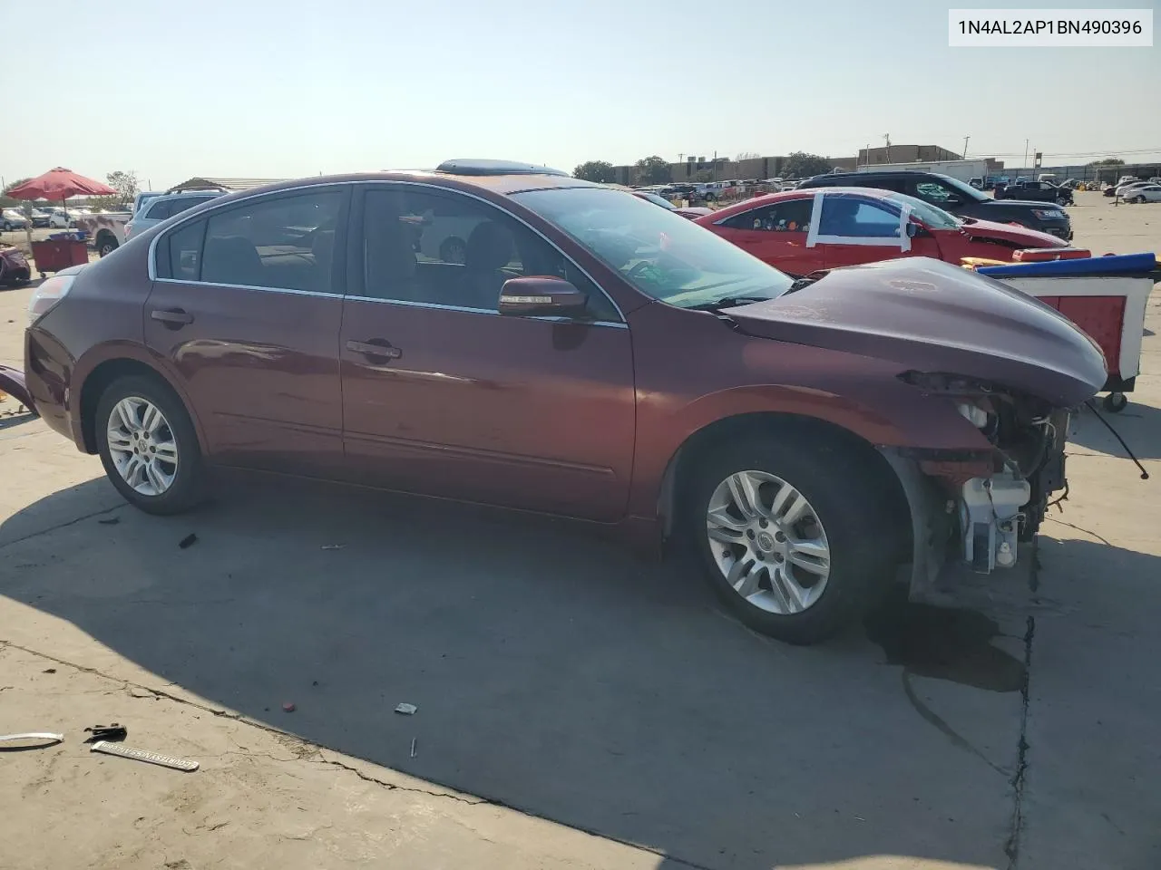 2011 Nissan Altima Base VIN: 1N4AL2AP1BN490396 Lot: 75729314