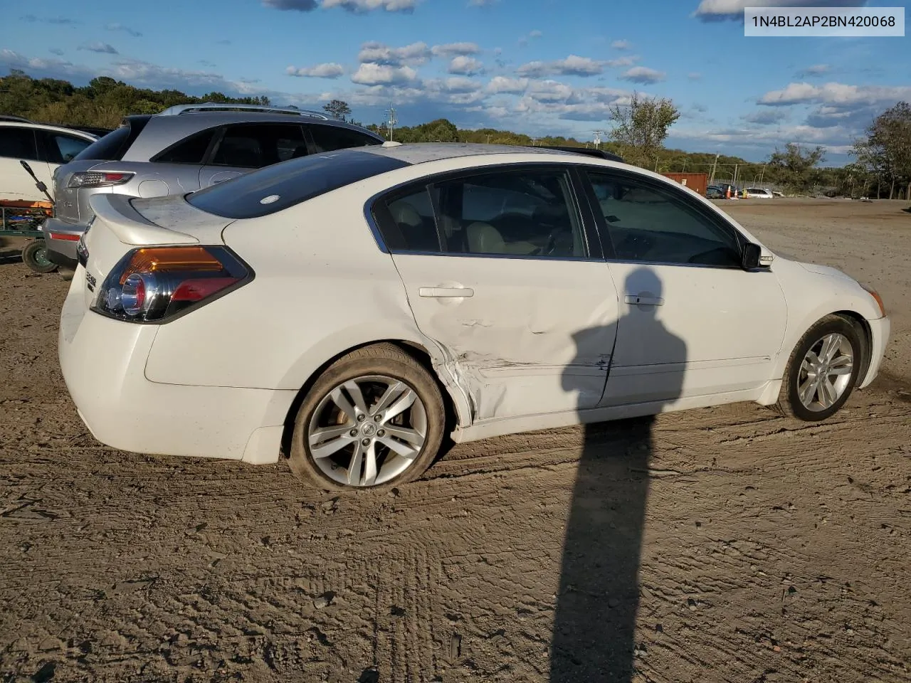 2011 Nissan Altima Sr VIN: 1N4BL2AP2BN420068 Lot: 75791034