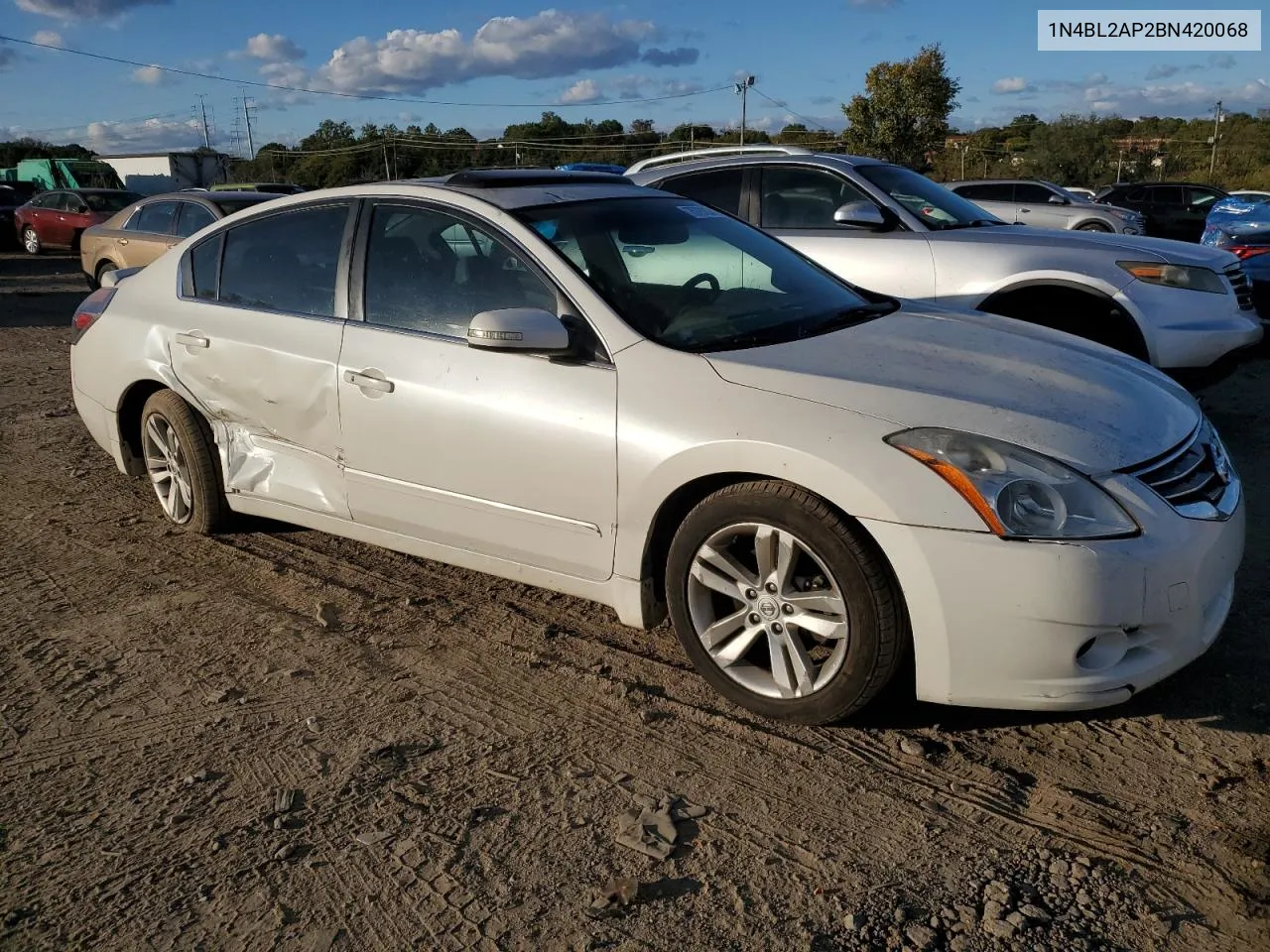 2011 Nissan Altima Sr VIN: 1N4BL2AP2BN420068 Lot: 75791034