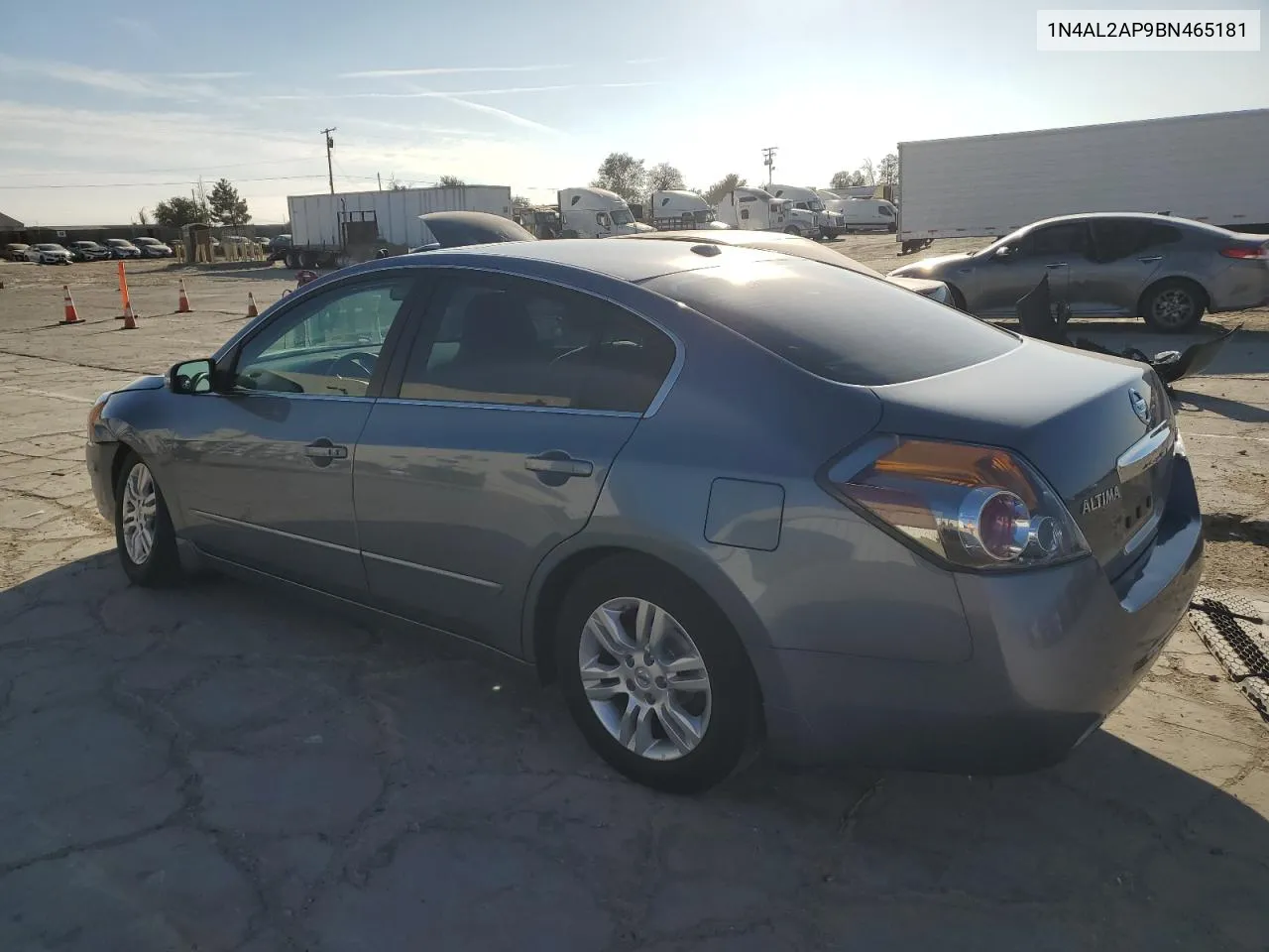 2011 Nissan Altima Base VIN: 1N4AL2AP9BN465181 Lot: 76423394