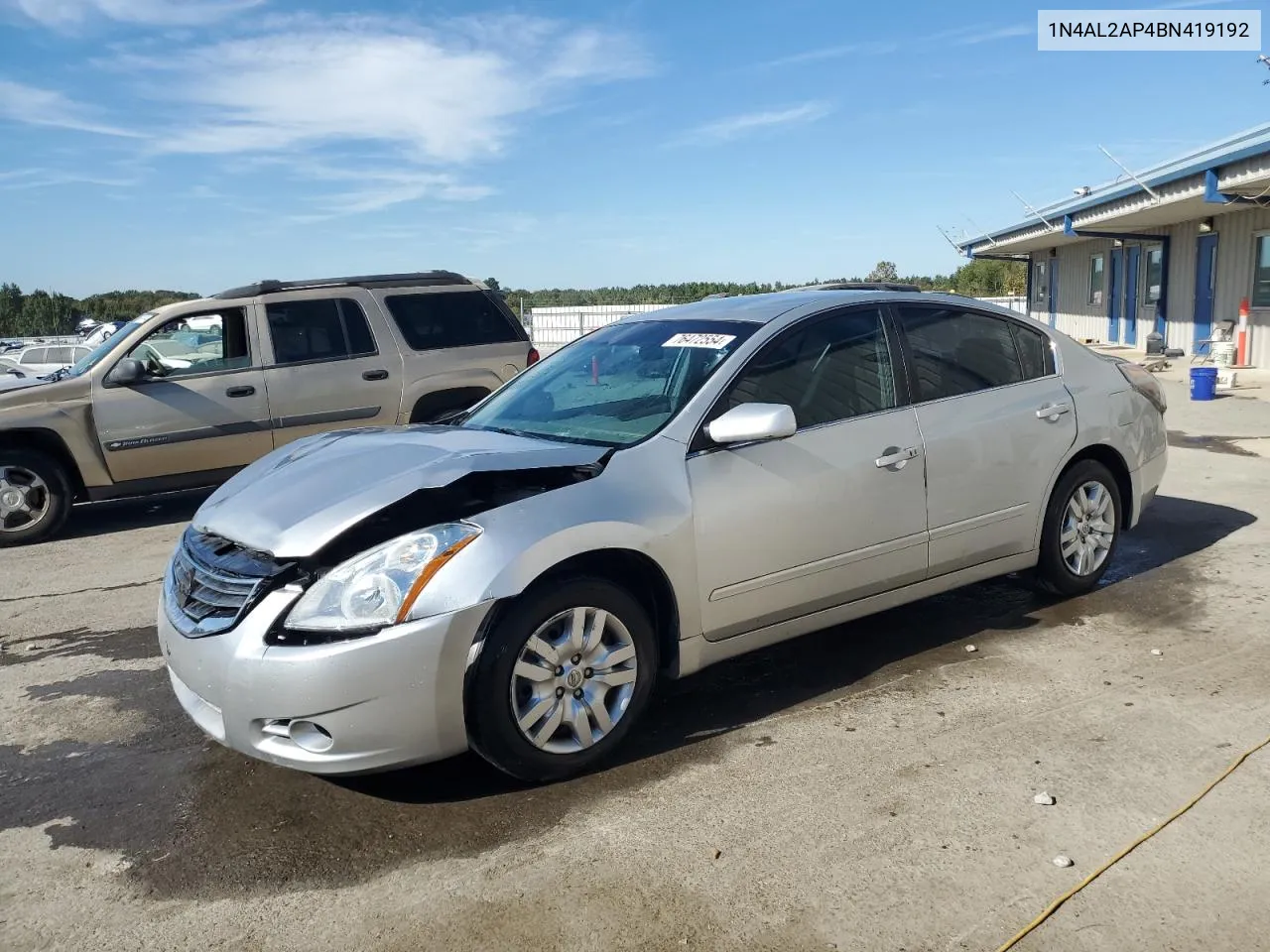 2011 Nissan Altima Base VIN: 1N4AL2AP4BN419192 Lot: 76472554