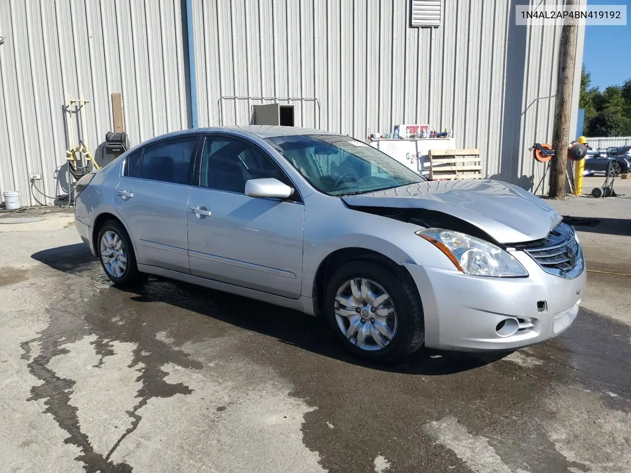 2011 Nissan Altima Base VIN: 1N4AL2AP4BN419192 Lot: 76472554