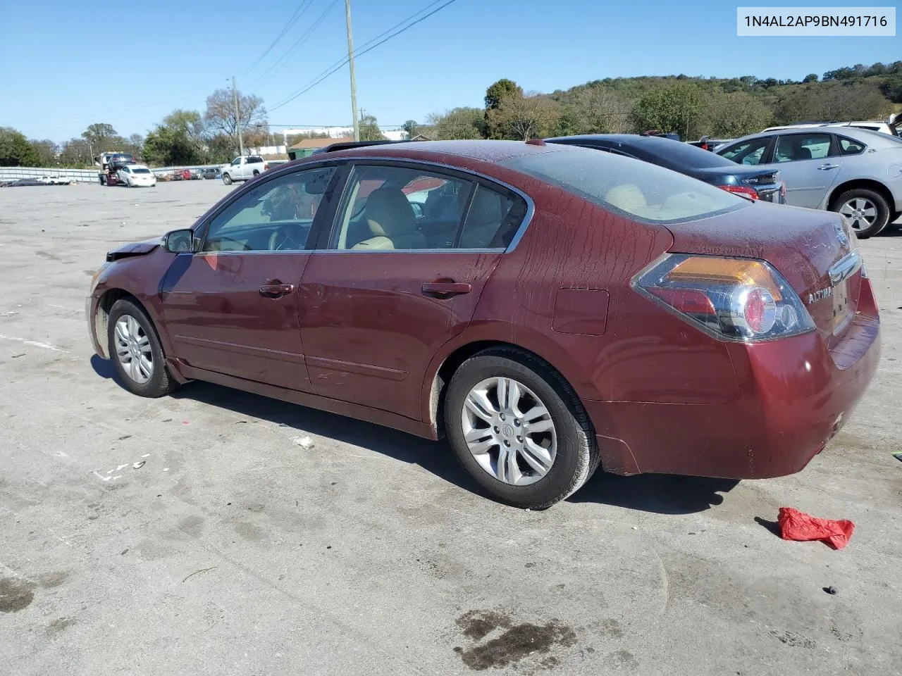 2011 Nissan Altima Base VIN: 1N4AL2AP9BN491716 Lot: 76685724