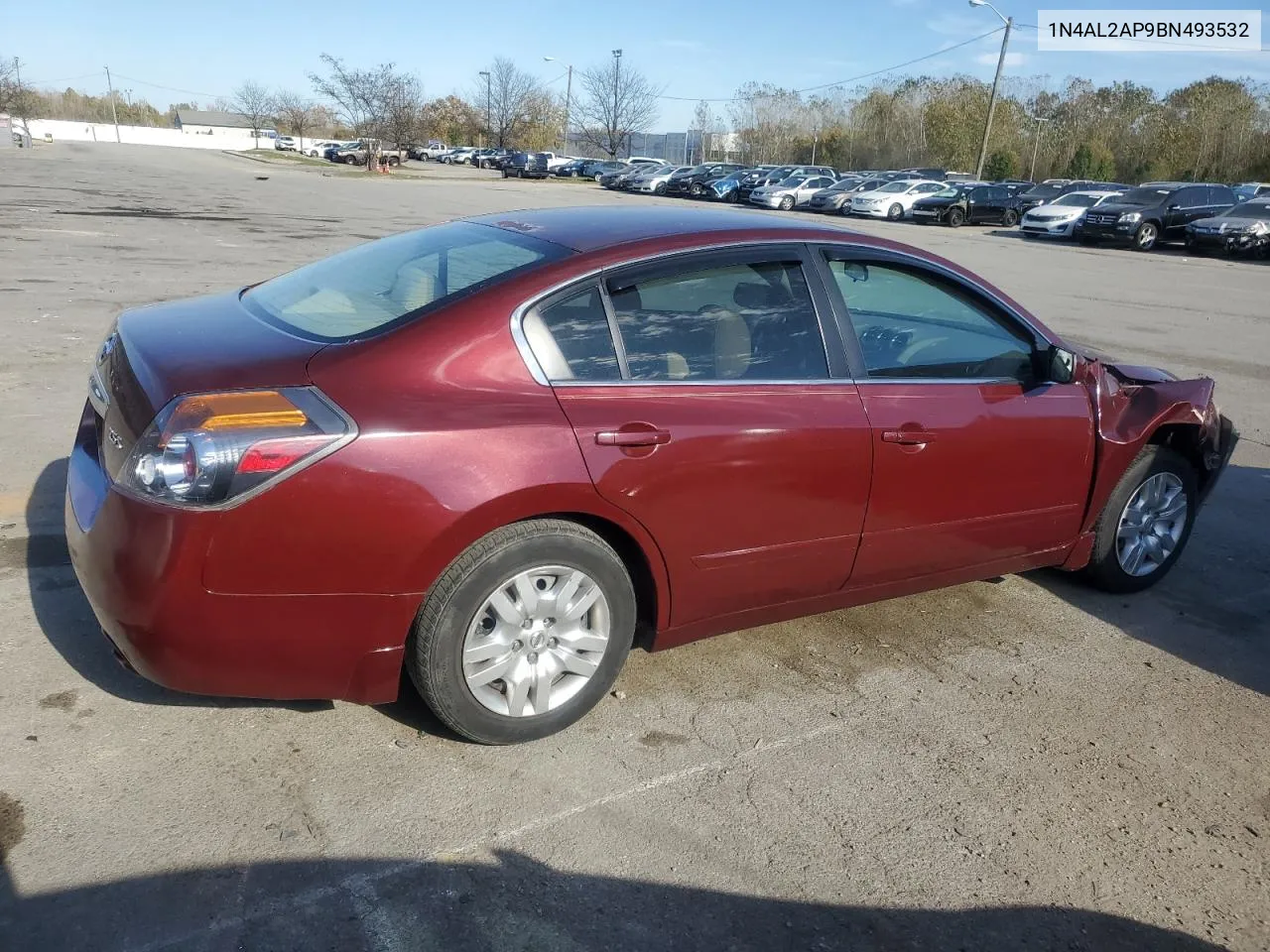 2011 Nissan Altima Base VIN: 1N4AL2AP9BN493532 Lot: 77387714