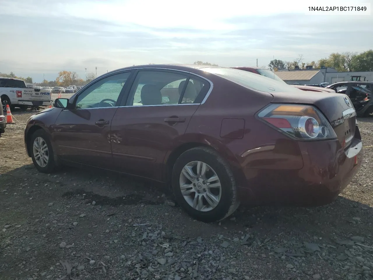 2011 Nissan Altima Base VIN: 1N4AL2AP1BC171849 Lot: 77520314