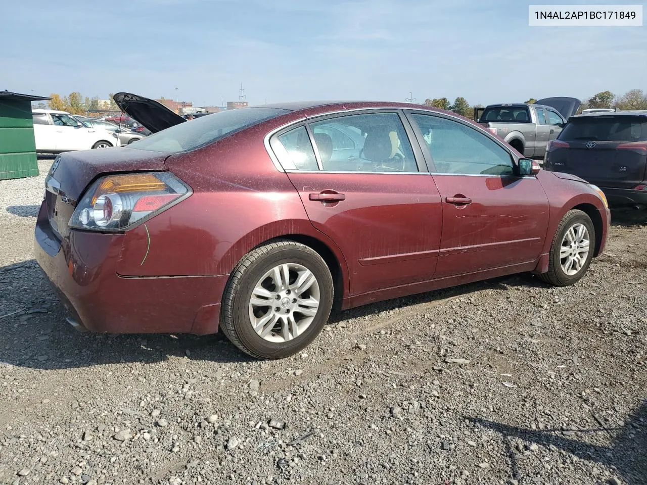 2011 Nissan Altima Base VIN: 1N4AL2AP1BC171849 Lot: 77520314