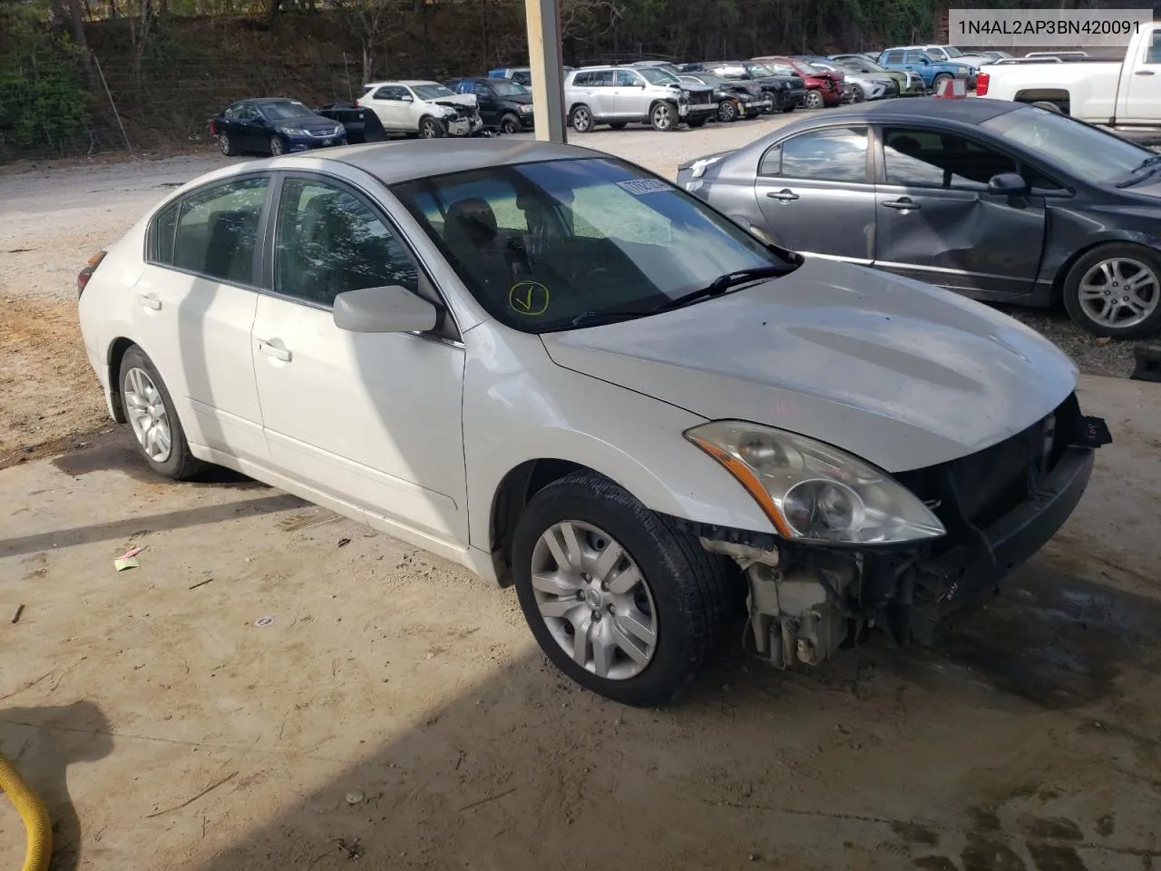 2011 Nissan Altima Base VIN: 1N4AL2AP3BN420091 Lot: 77621274