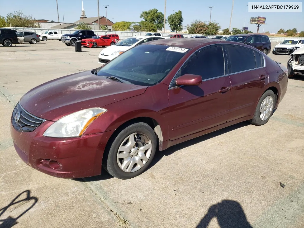 2011 Nissan Altima Base VIN: 1N4AL2AP7BC179969 Lot: 77806764