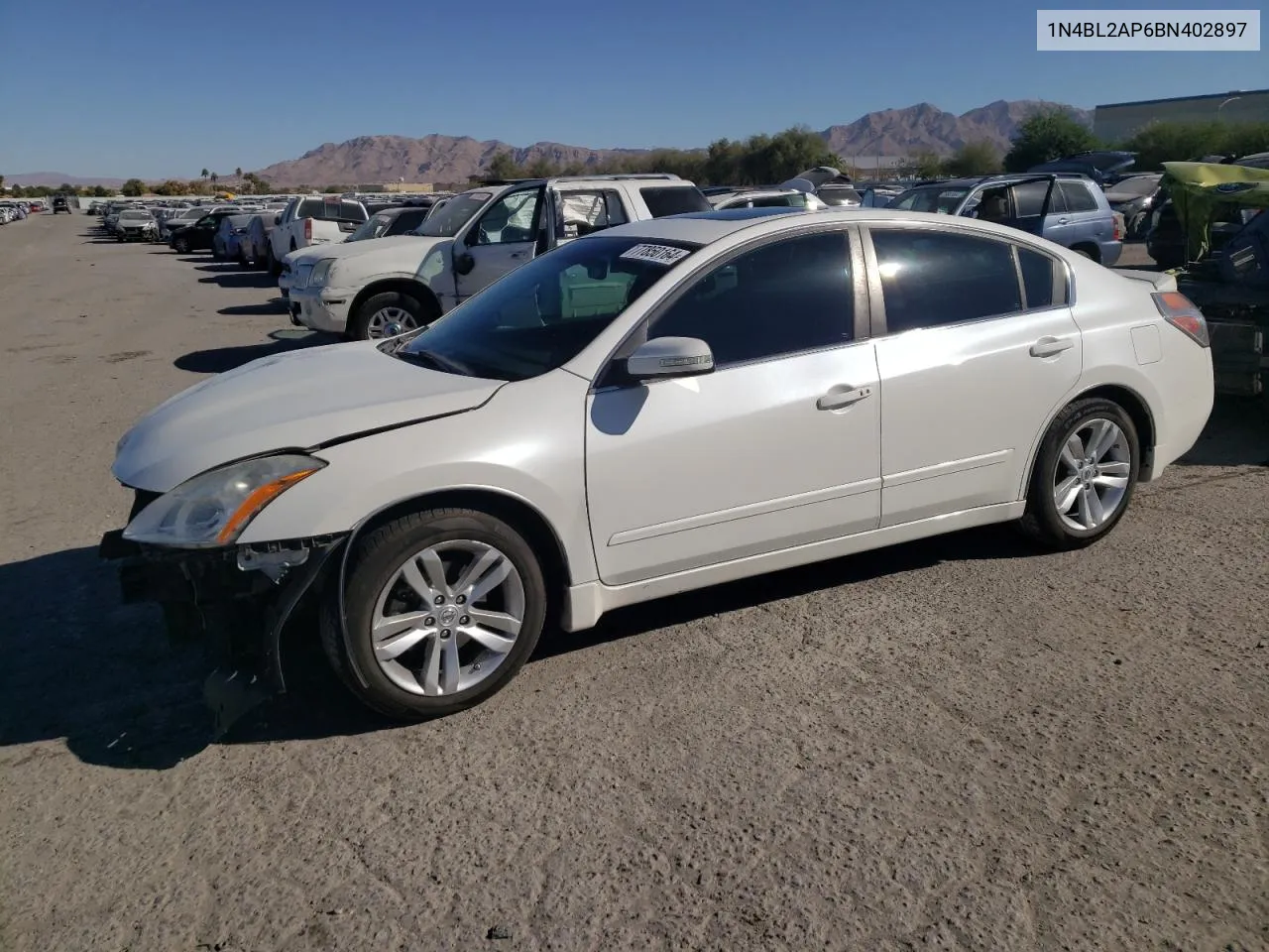 2011 Nissan Altima Sr VIN: 1N4BL2AP6BN402897 Lot: 77850164