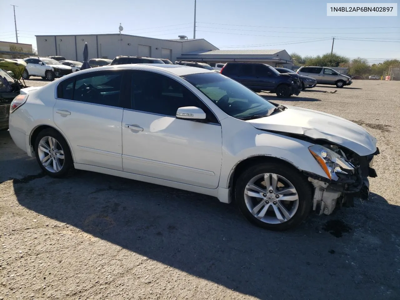 2011 Nissan Altima Sr VIN: 1N4BL2AP6BN402897 Lot: 77850164