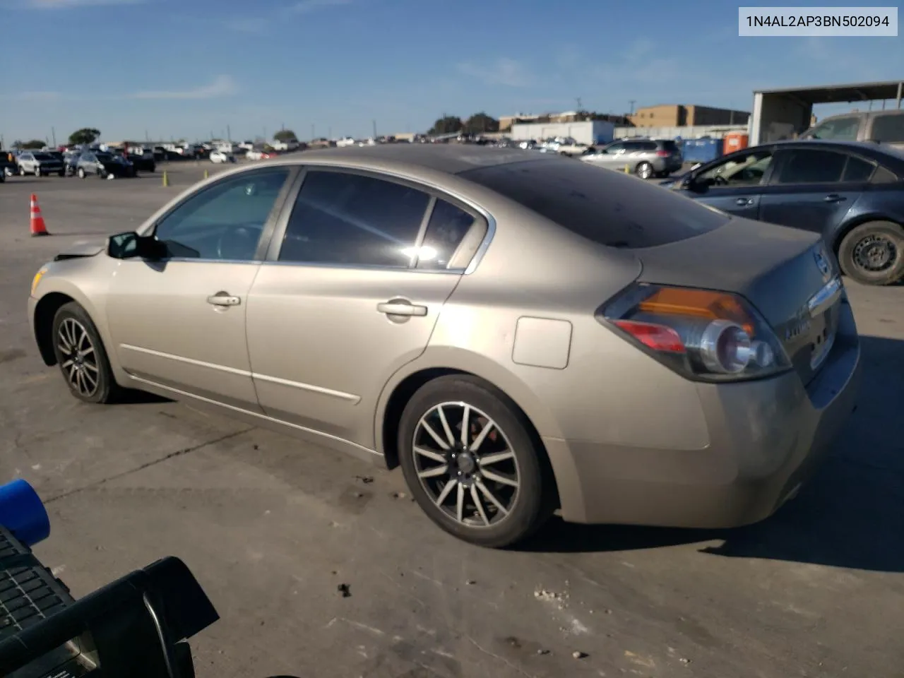 2011 Nissan Altima Base VIN: 1N4AL2AP3BN502094 Lot: 78000214