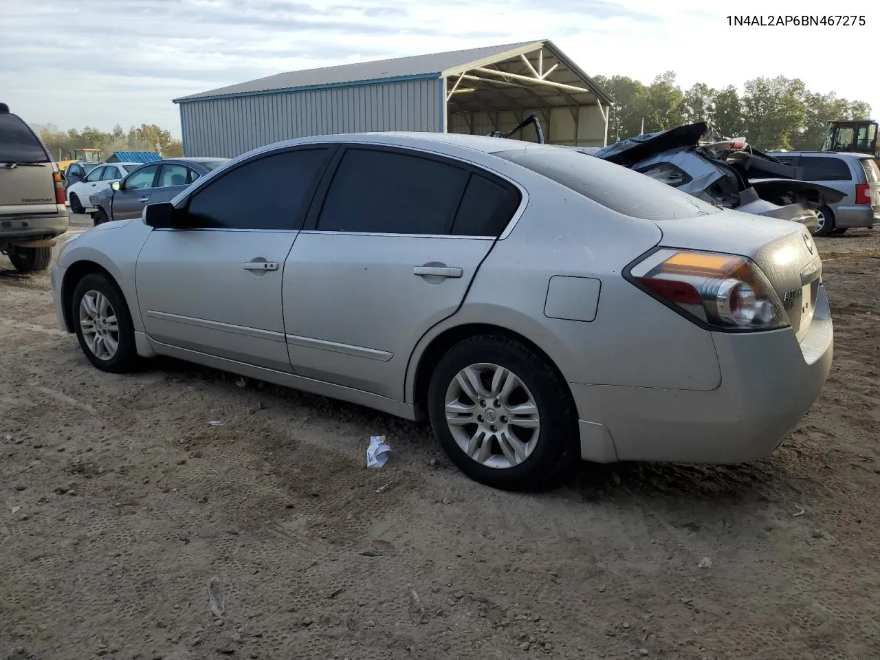 2011 Nissan Altima Base VIN: 1N4AL2AP6BN467275 Lot: 78378484