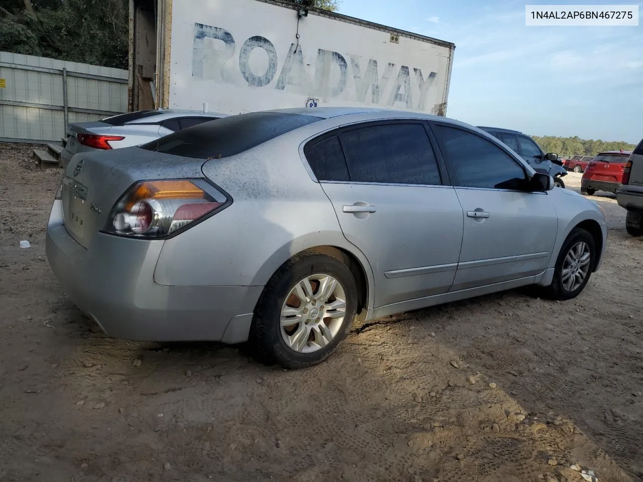 2011 Nissan Altima Base VIN: 1N4AL2AP6BN467275 Lot: 78378484