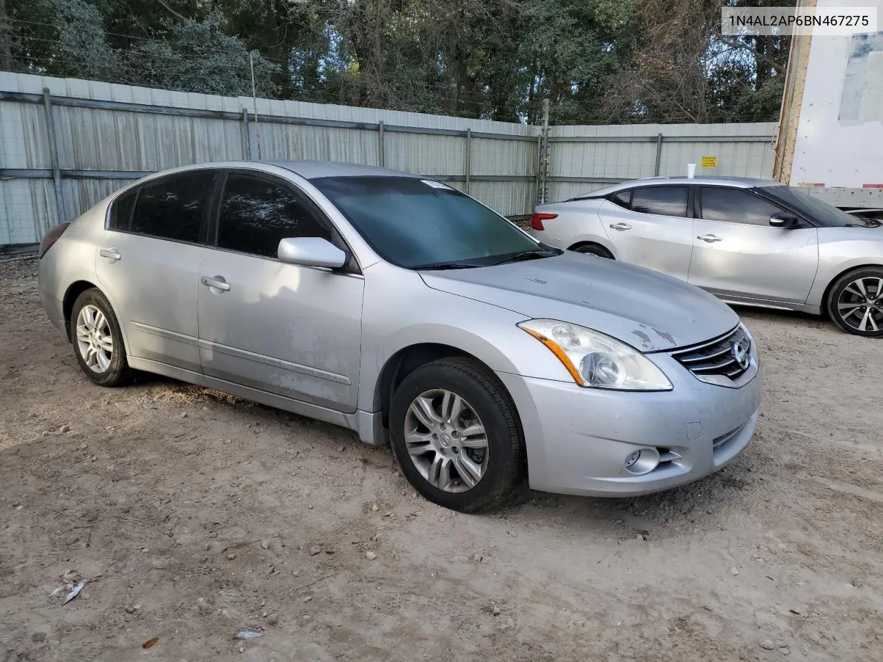 2011 Nissan Altima Base VIN: 1N4AL2AP6BN467275 Lot: 78378484