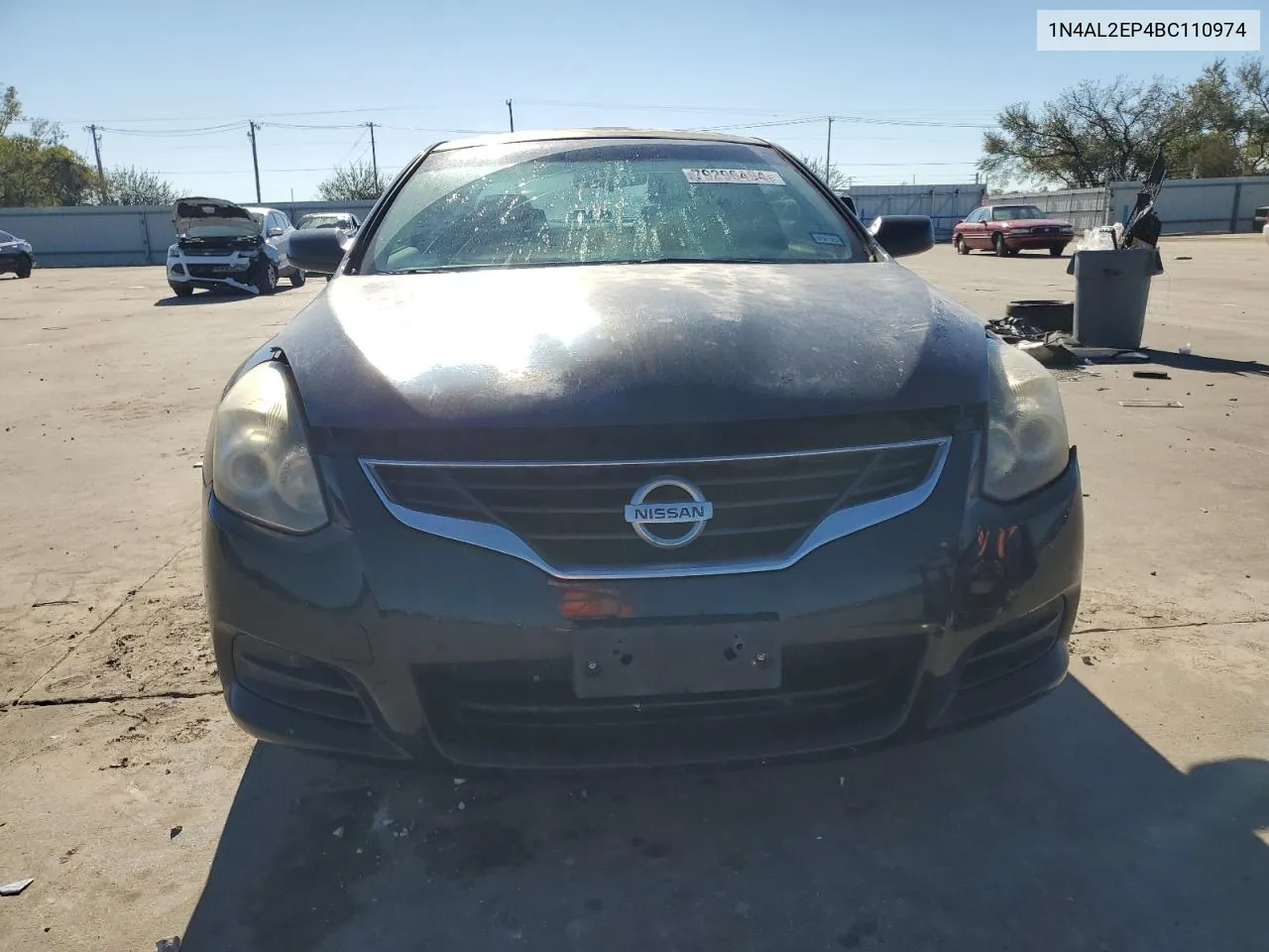 2011 Nissan Altima S VIN: 1N4AL2EP4BC110974 Lot: 79296494