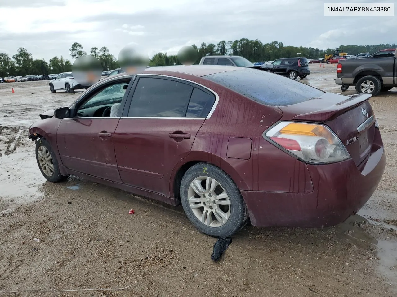 2011 Nissan Altima Base VIN: 1N4AL2APXBN453380 Lot: 79801724