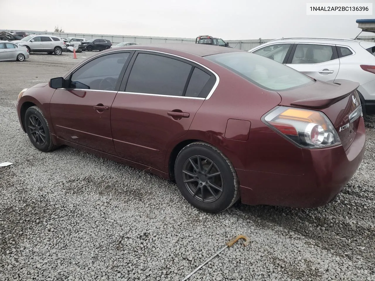 2011 Nissan Altima Base VIN: 1N4AL2AP2BC136396 Lot: 79886754