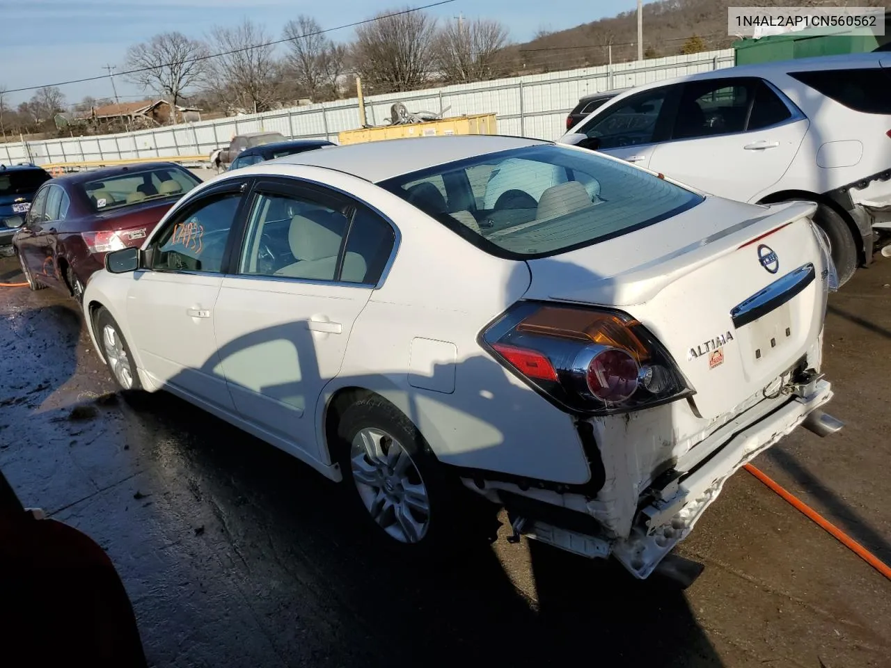 2012 Nissan Altima Base VIN: 1N4AL2AP1CN560562 Lot: 42226794