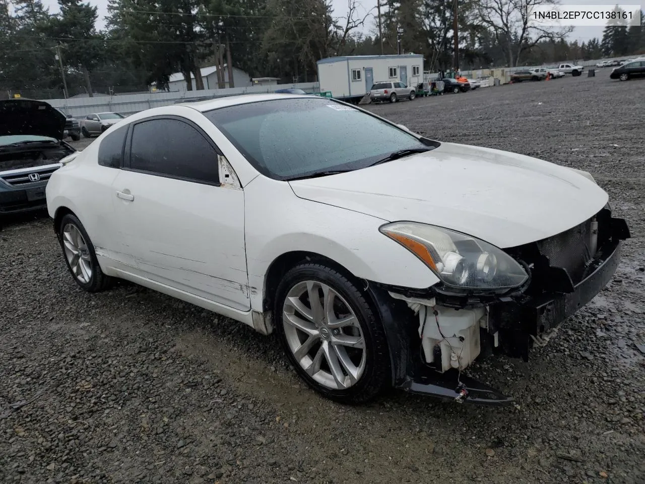 2012 Nissan Altima Sr VIN: 1N4BL2EP7CC138161 Lot: 44704974