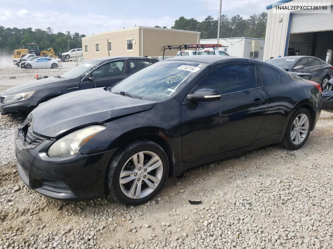 2012 Nissan Altima S VIN: 1N4AL2EPXCC136190 Lot: 52462184