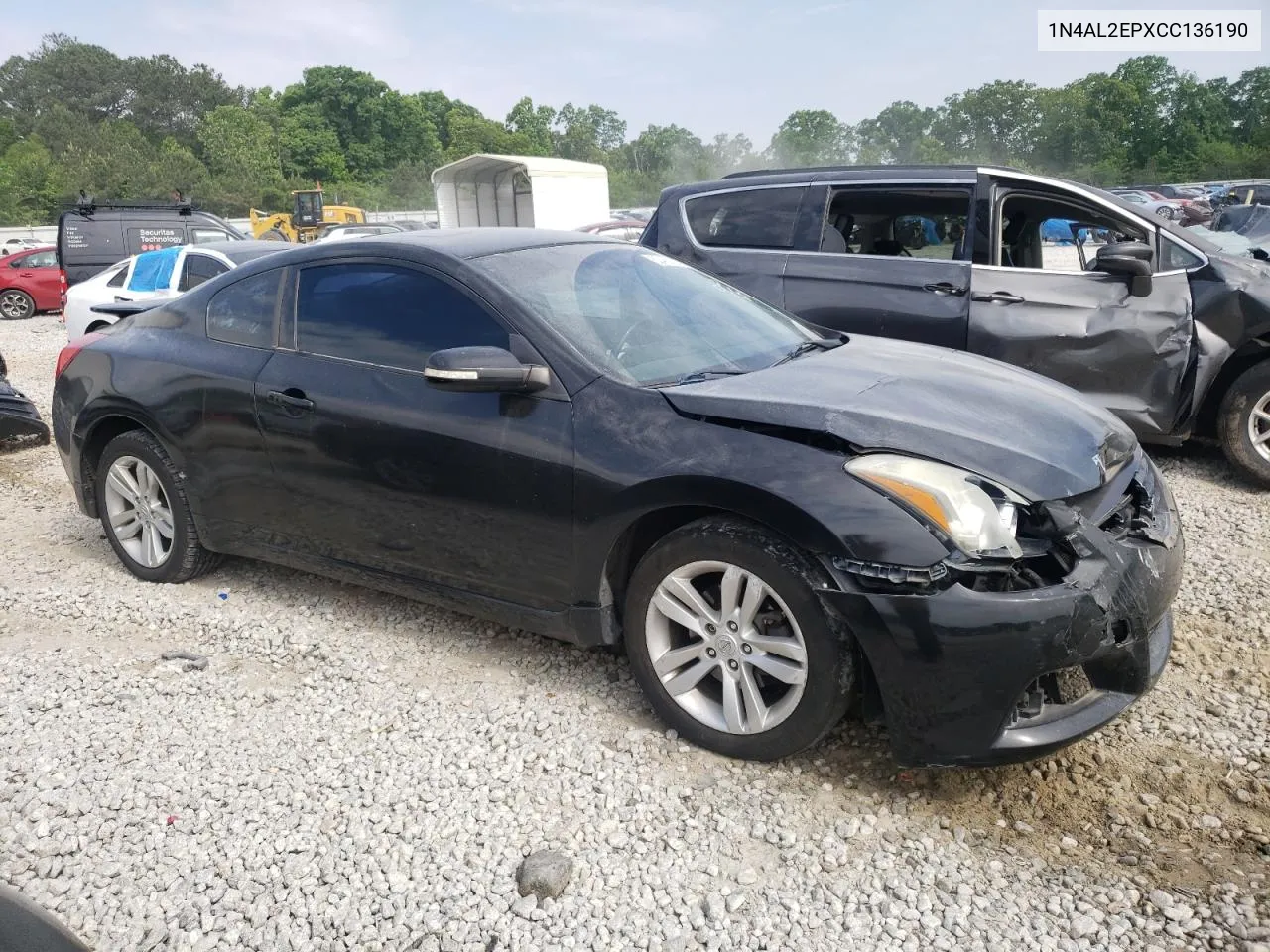 2012 Nissan Altima S VIN: 1N4AL2EPXCC136190 Lot: 52462184