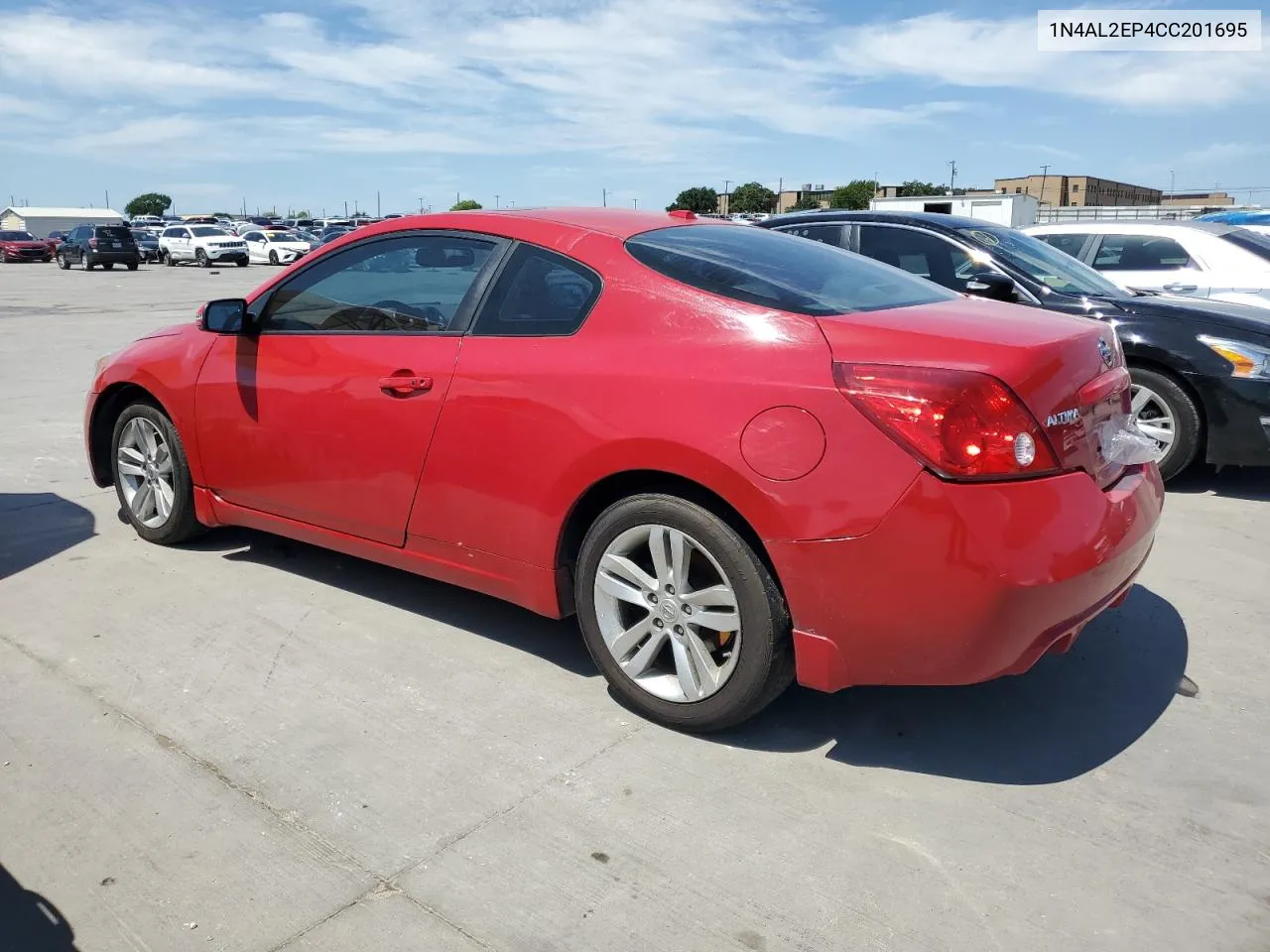 2012 Nissan Altima S VIN: 1N4AL2EP4CC201695 Lot: 58496293