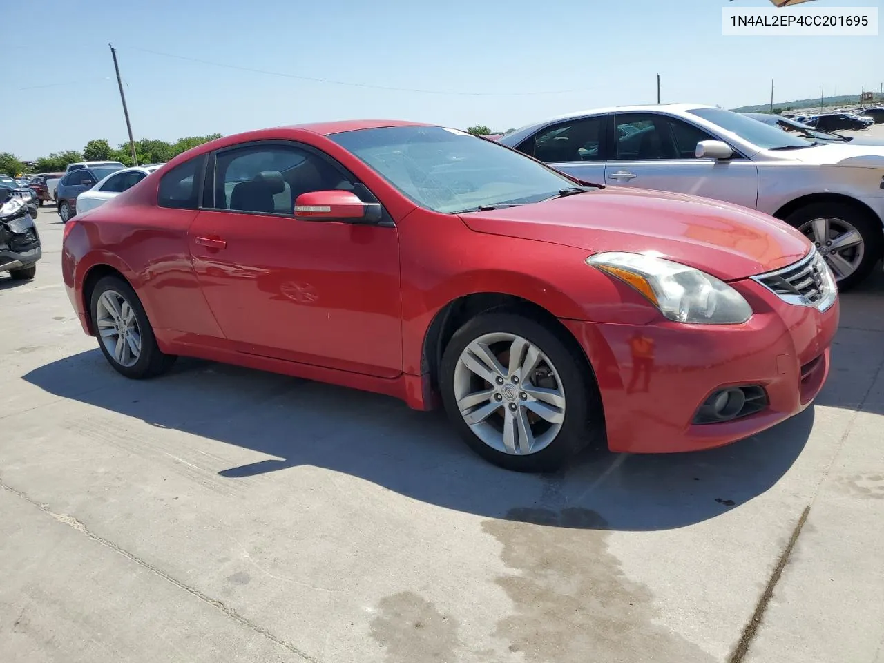 2012 Nissan Altima S VIN: 1N4AL2EP4CC201695 Lot: 58496293