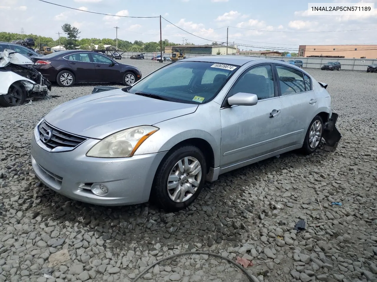 2012 Nissan Altima Base VIN: 1N4AL2AP5CN571189 Lot: 60639874