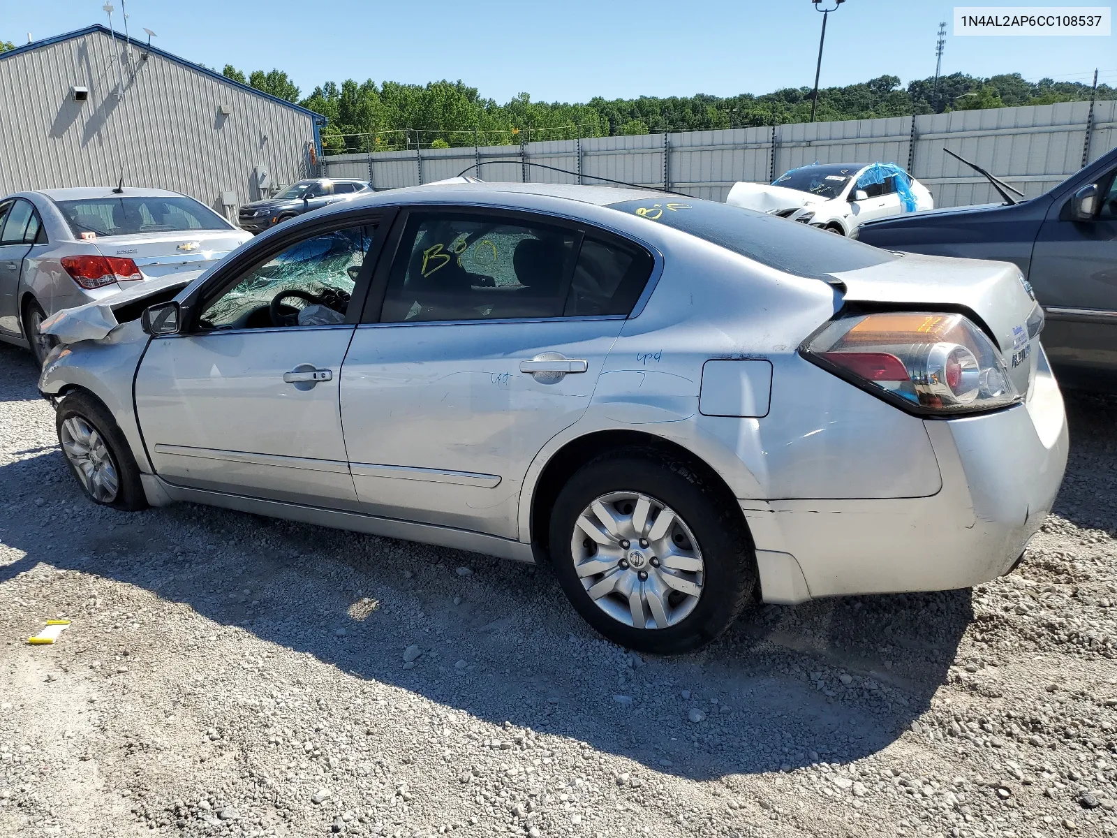 2012 Nissan Altima 2.5 S VIN: 1N4AL2AP6CC108537 Lot: 40701091