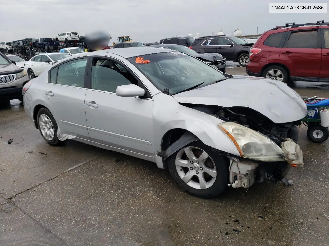 2012 Nissan Altima Base VIN: 1N4AL2AP3CN412686 Lot: 62047354